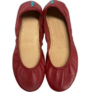 Tieks in Cardinal Red Brand New Women's size 7